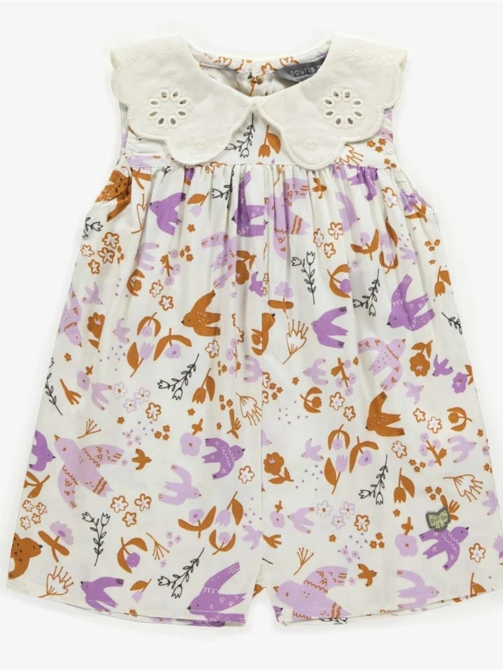 Souris mini bird romper